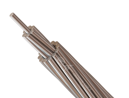 ASTM B452 Copper Clad Steel Strand(40％CCS)