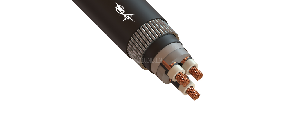 3.6/6(7.2)kV XLPE insulation armoured power cable