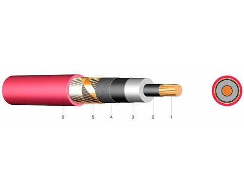 N2XS(F)2Y single core 6/10 kV, 12/20 kV, 18/30 kV